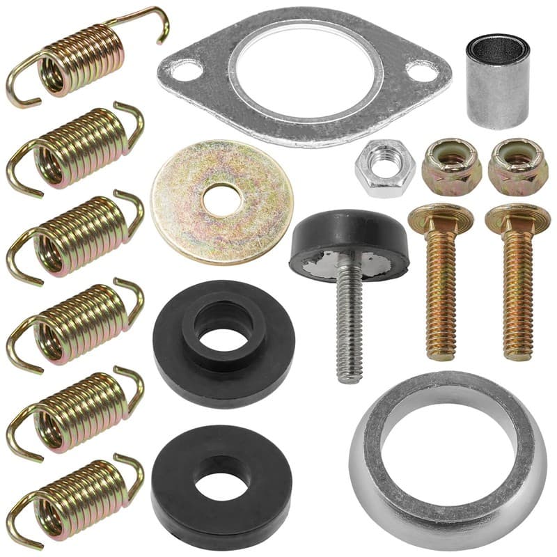 Exhaust Muffler Gasket Kit for Polaris Magnum 425 6X6 1996 1997