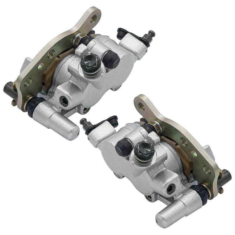 For Kawasaki Bayou 300 KLF300C 4X4 1989-05 Front LH and RH Brake Caliper W/Pads
