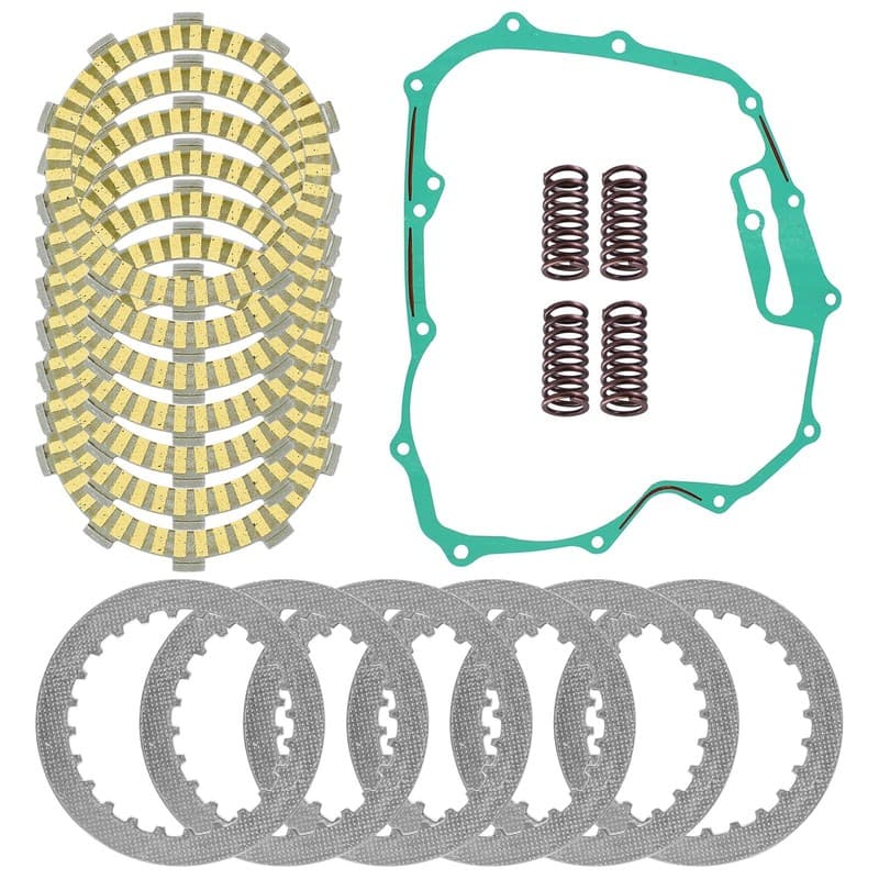 Clutch Friction Steel Plates Kit for Honda TRX500FM Foreman 500 4x4 S 2005-2011