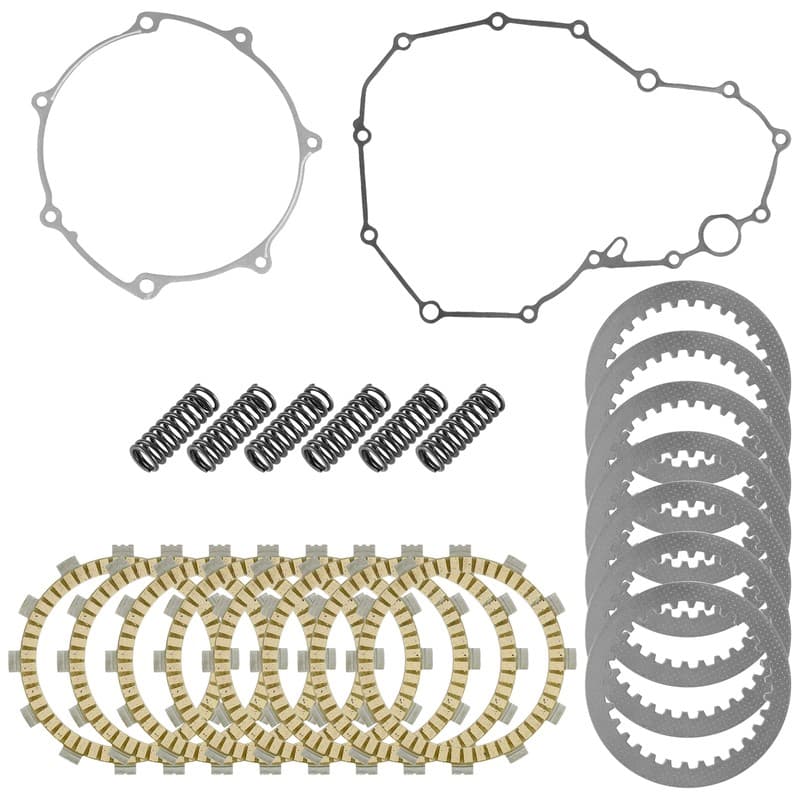 Clutch Friction Steel Plates Springs Gasket Kit for Yamaha YFZ450R SE 2014-2026