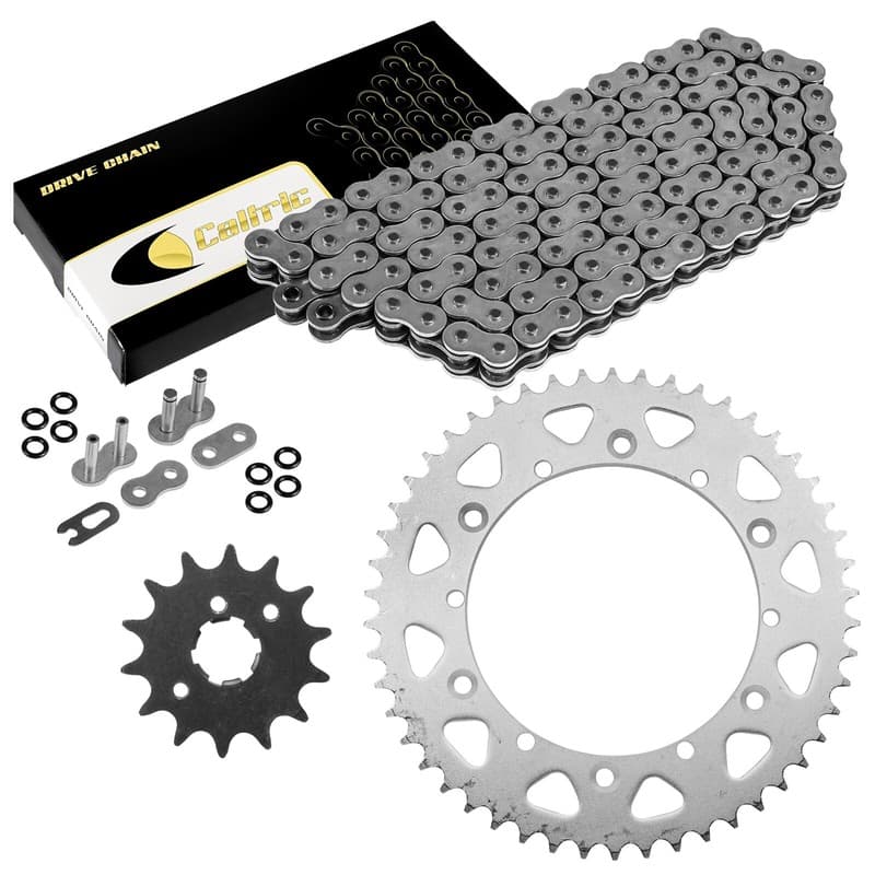 O-Ring Drive Chain & Sprockets Kit for Yamaha IT250 YZ250 YZ465 YZ490