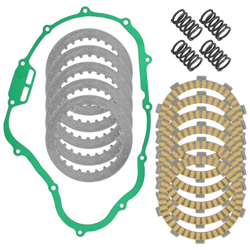 Clutch Friction Steel Plates Kit for Honda TRX300FW FourTrax 300 4x4 1988 - 2000