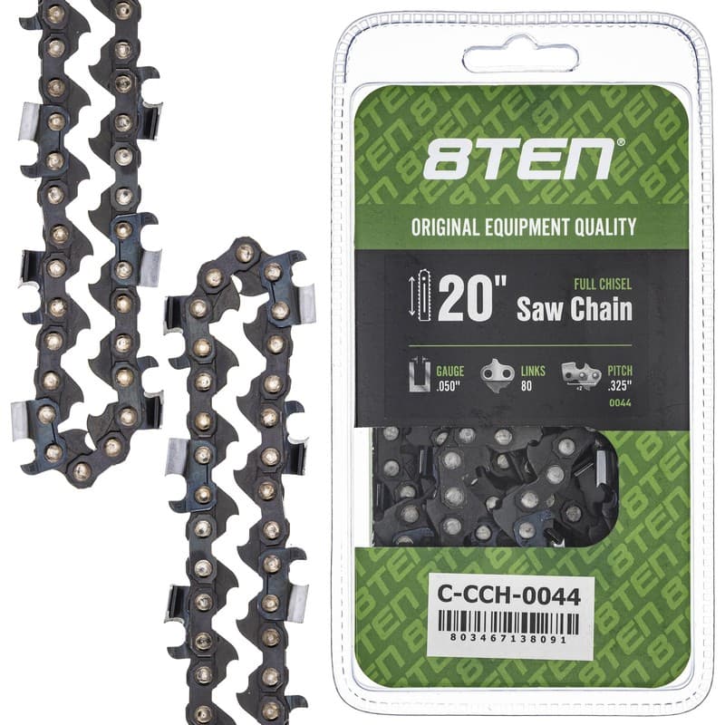 Full Chisel Chainsaw Chain 20 Inch .050 .325 80DL for Husqvarna Craftsman