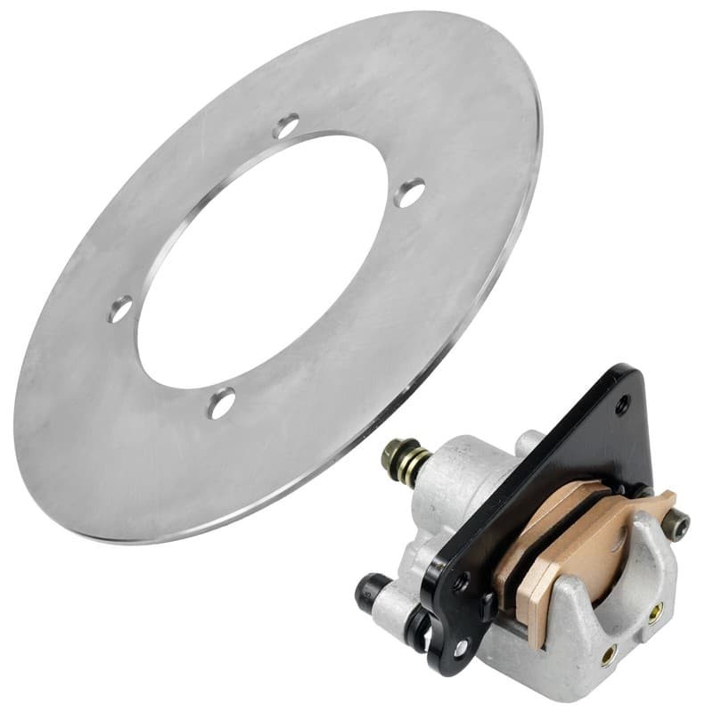 Rear Brake Rotor Disc w/ Caliper Fits Yamaha Kodiak 450 YFM450F 4x4 2005-2006