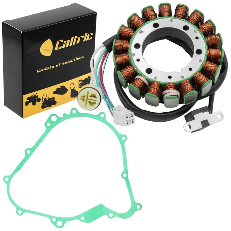 Stator & Gasket for Yamaha YFM450F YFM450P 4X4 Eps Grizzly 450 2011 2012-2014