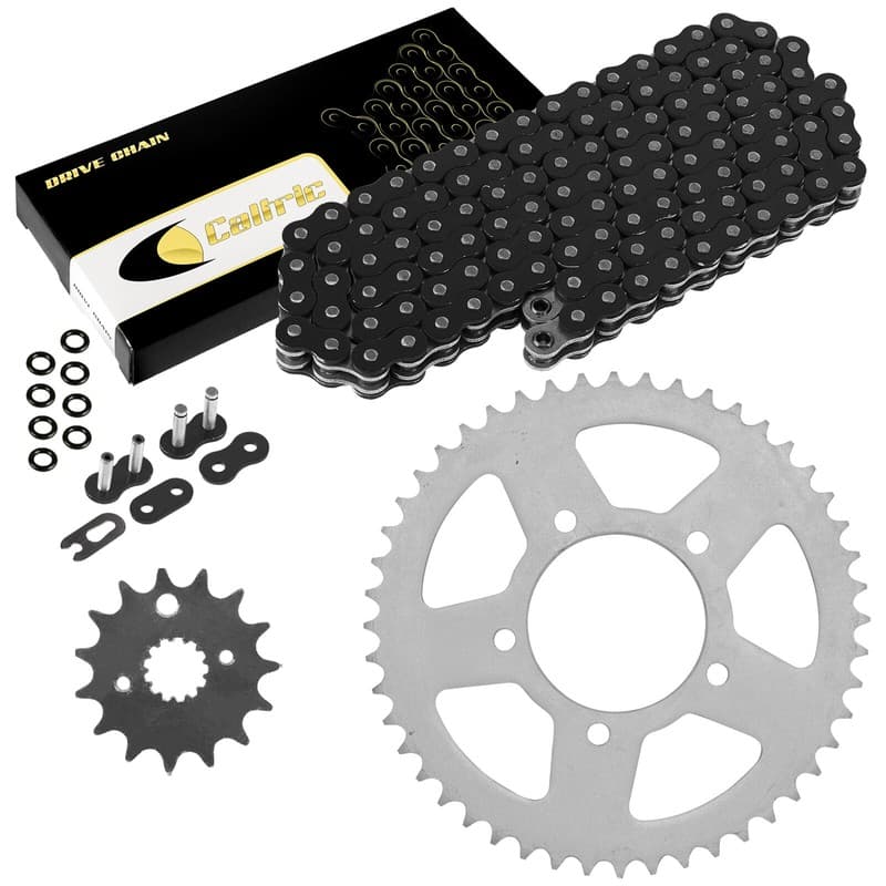 Black O-Ring Drive Chain & Sprockets Kit for Suzuki GSF600 Bandit E3 E33 95-99