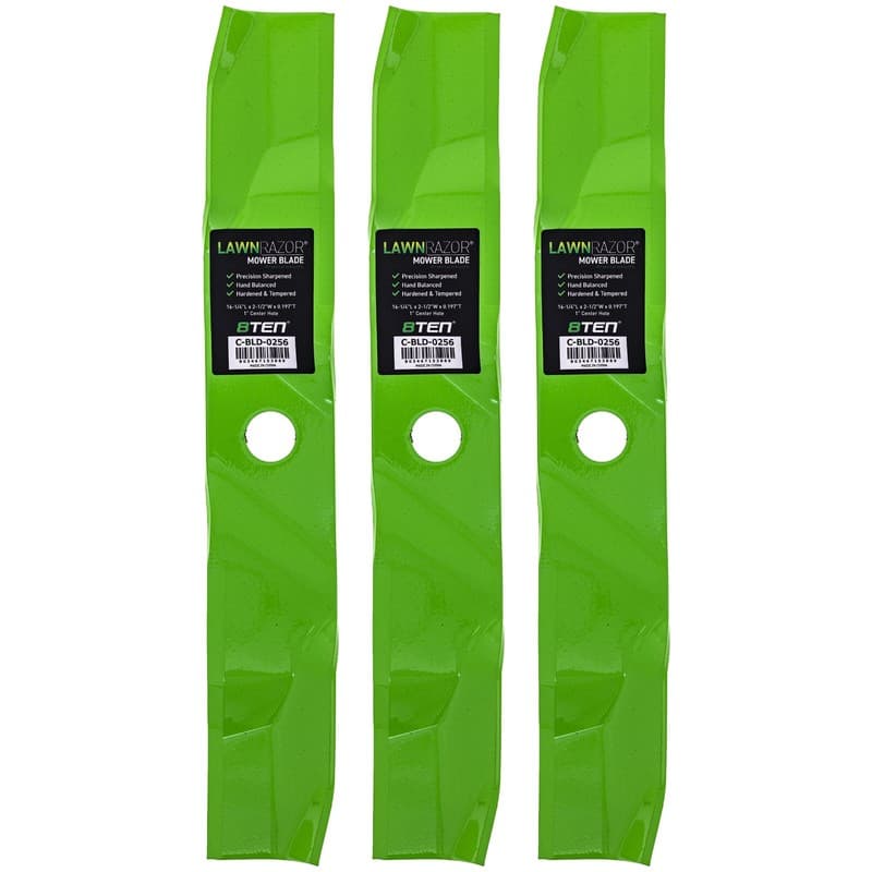 LawnRAZOR Blade Exmark Lazer Z Turf Tracer 48 Inch Deck 103-6391 Mulching 3 Pack
