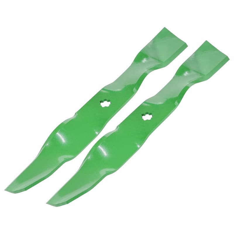 Caltric 19 1/2 inch 7 Point Star 30" 38" Deck Mulching Blade For John Deere