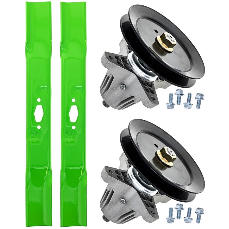 8TEN Blade Spindle Kit for Cub Cadet MTD ZT1-42 742P05177-L 618P09260 42-Inch