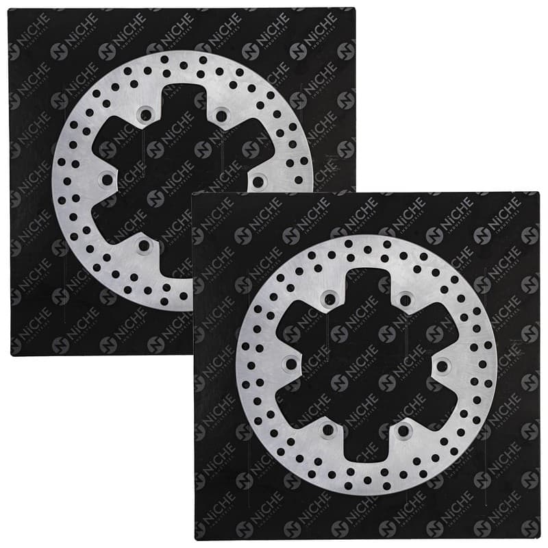 NICHE Front Brake Rotor Set For Kawasaki Eliminator 250 250HS 41080-1106-CM