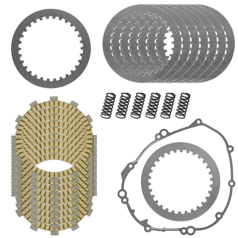 Clutch Friction Steel Plates Gasket Kit for Yamaha R1 YZFR1 YZF-R1 2009 - 2014