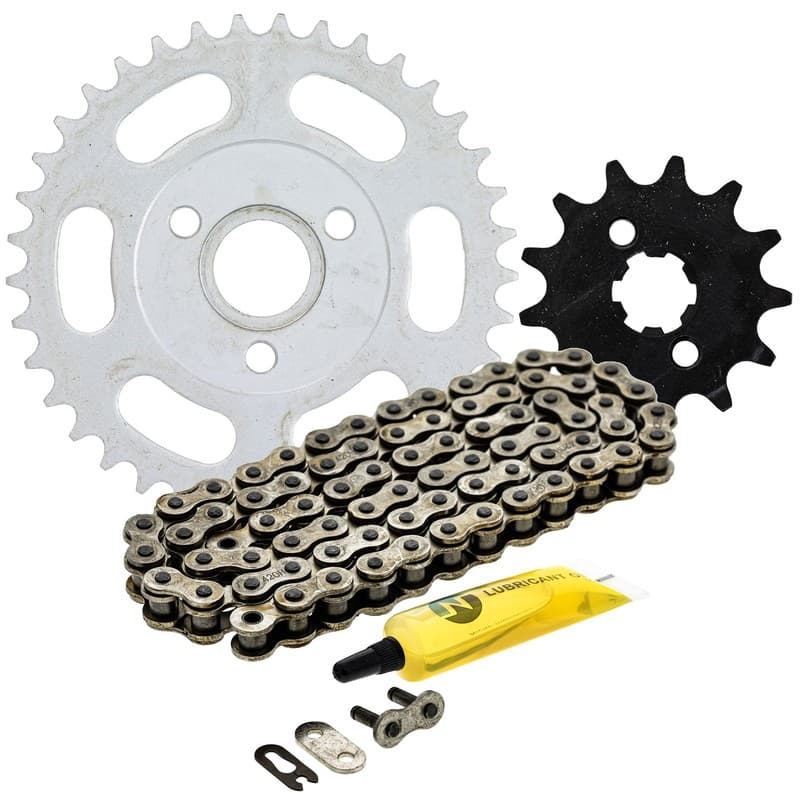 Sprocket Chain Set for Honda Z50R Z50RD 13/37 Tooth 420 Rear Front Set Kit