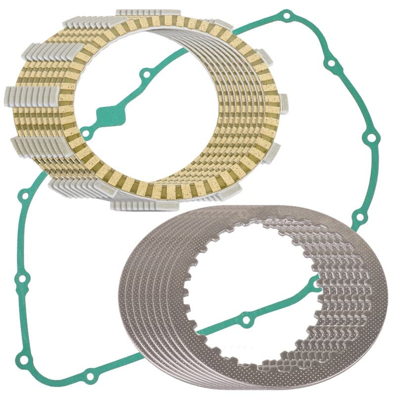 Clutch Friction Plates And Gasket for Honda VF1000F VF1000R Interceptor 1984-86