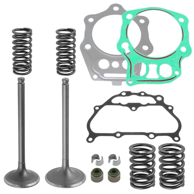 Cylinder Intake Exhaust Valve Kit for Honda TRX500FE Foreman 500 Es 2005-2011