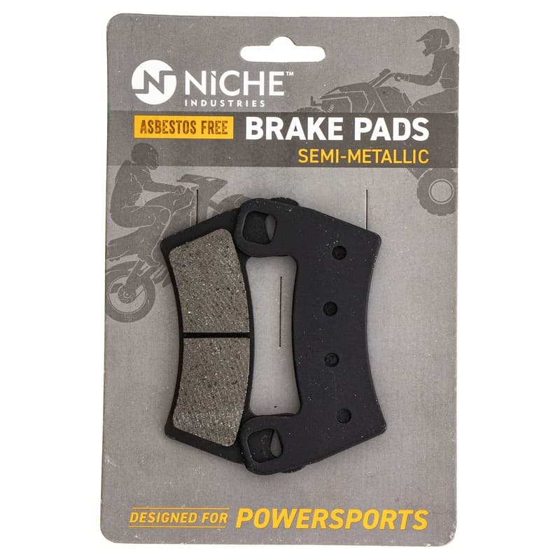 NICHE Semi-Metallic Brake Pad Set for Polaris RZR 900 2206025 1911085 2015-2018