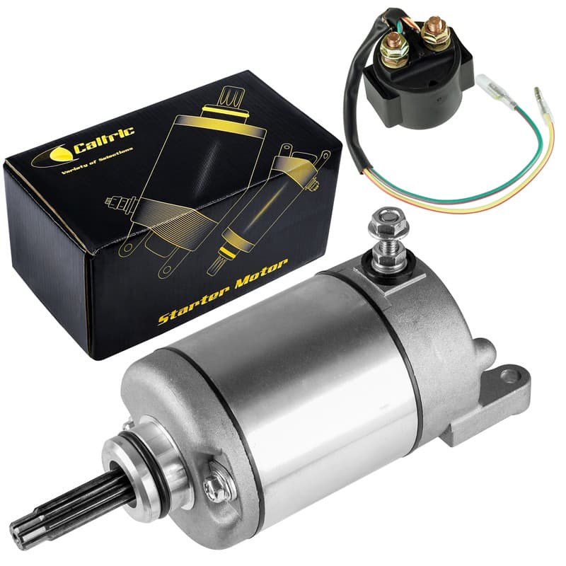 Starter and Relay Solenoid for Honda TRX400X 2x4 2009 2010 2011 2012 2013 2014