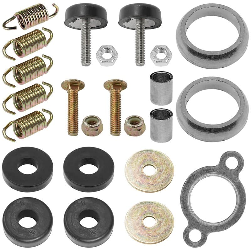 Exhaust Muffler Gasket Kit for Polaris Magnum 330 2X4 4X4 2003 2004 2005 2006