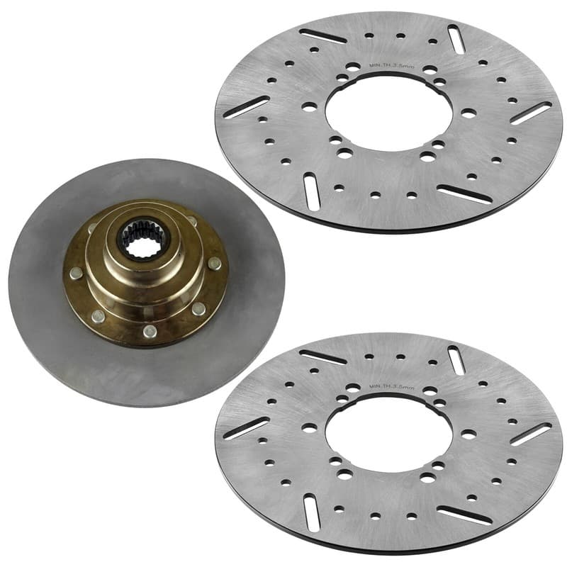Front Rear Brake Disc Rotor fits Polaris Sportsman 500 4x4 1996-2000 Except 6x6