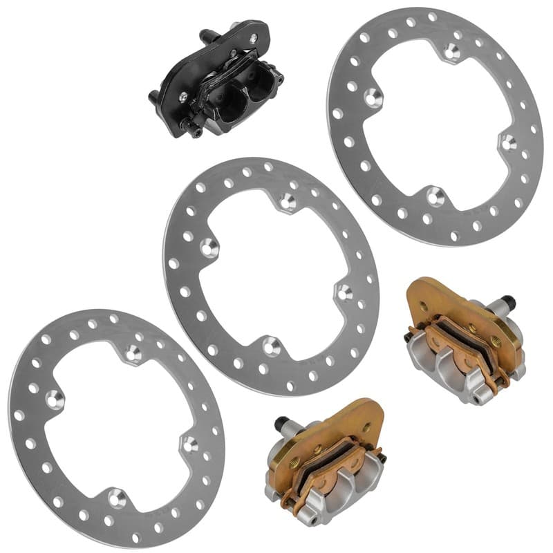 Fr.R/L & Rear Brake Disc with Caliper for Can-Am CanAm Outlander 1000R 2018-2022