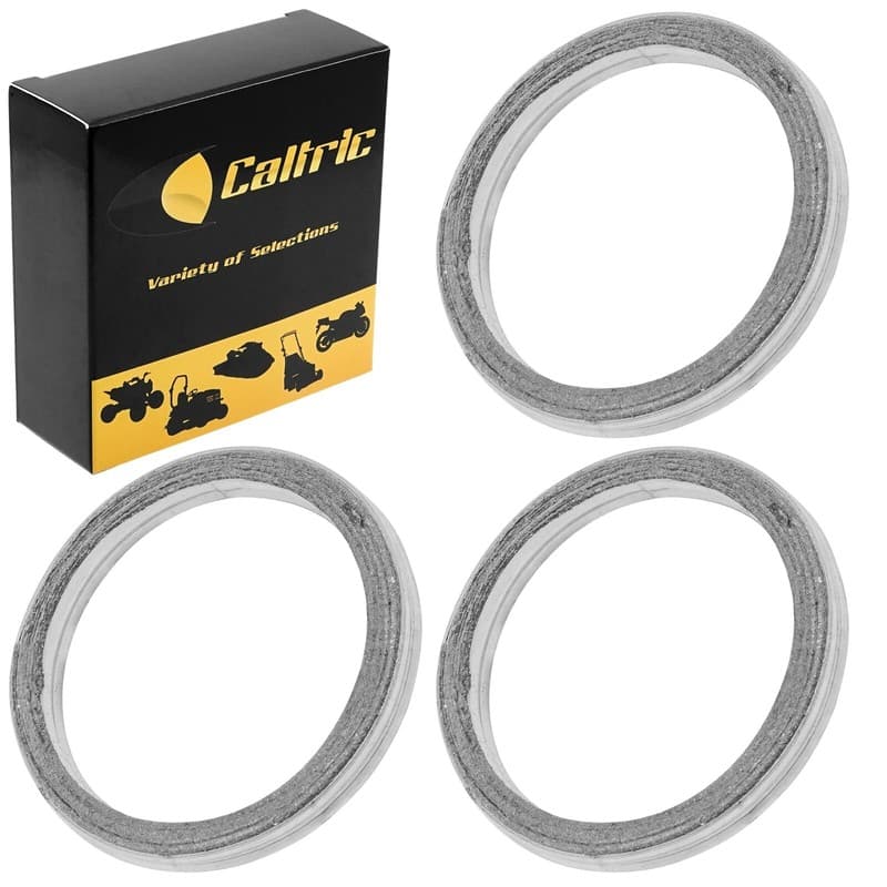 3 Exhaust Muffler Pipe Gaskets for Yamaha XS850 XS850L XS850S 1980 1981
