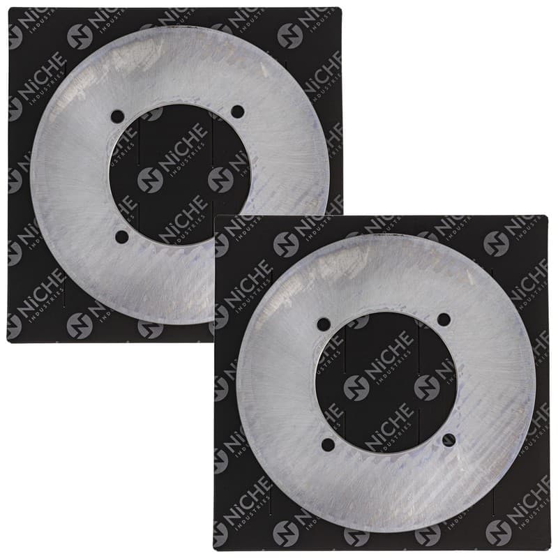 NICHE Front Rear Brake Rotor Set For Arctic Cat 400 XT Alterra 500 550 ATV