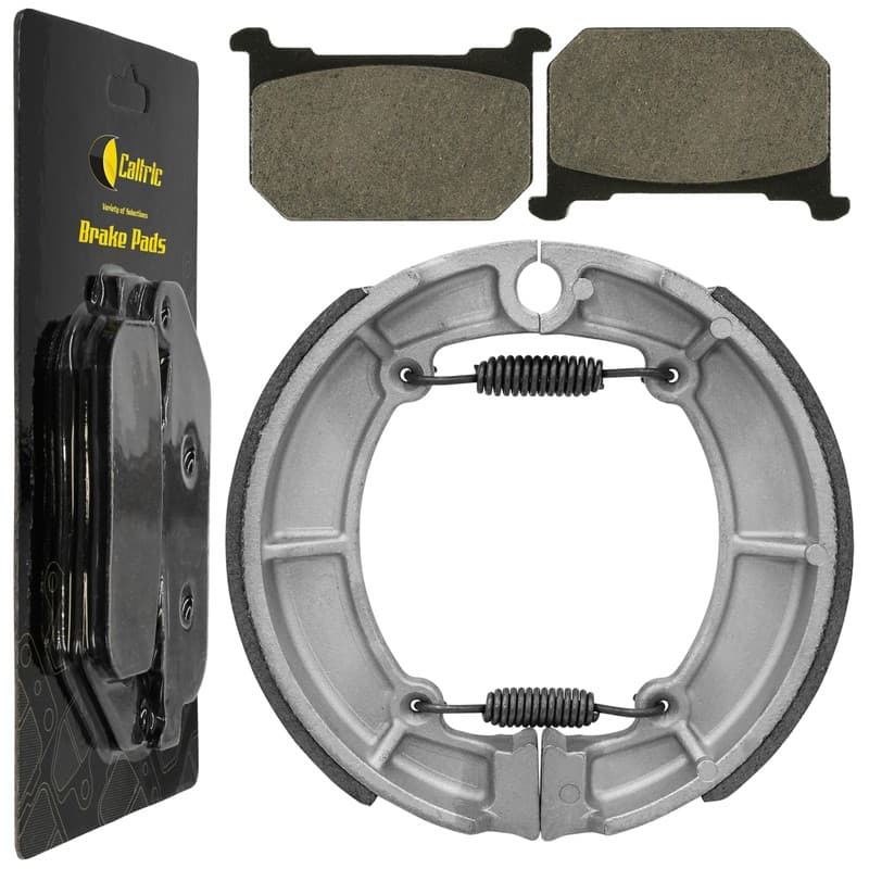 Front Brake Pads & Rear Shoes for Kawasaki KZ550A KZ550C KZ550M KZ550F 1980-84