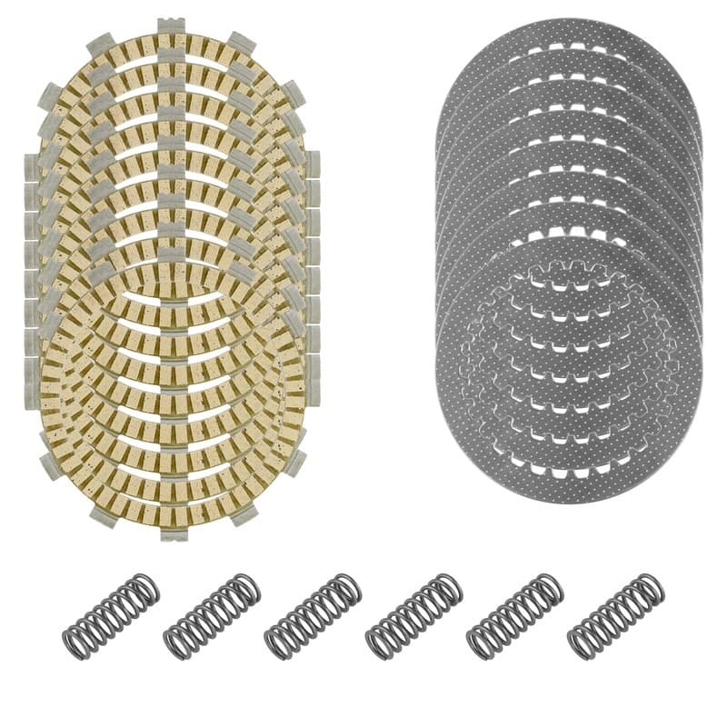 Clutch Friction Steel Plates and Springs for Yamaha FZ09 / FJ09 2014 2015 2016