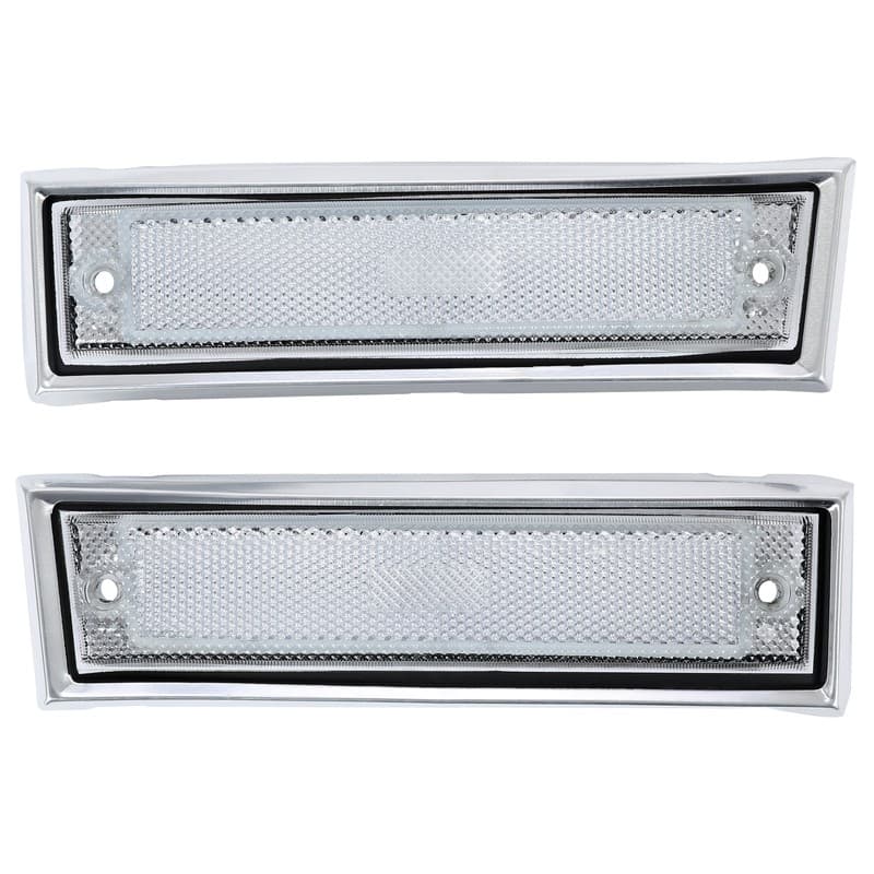 For Chevy GMC Jimmy Blazer Suburban C/K 81-91 Clear Lens Side Marker Light