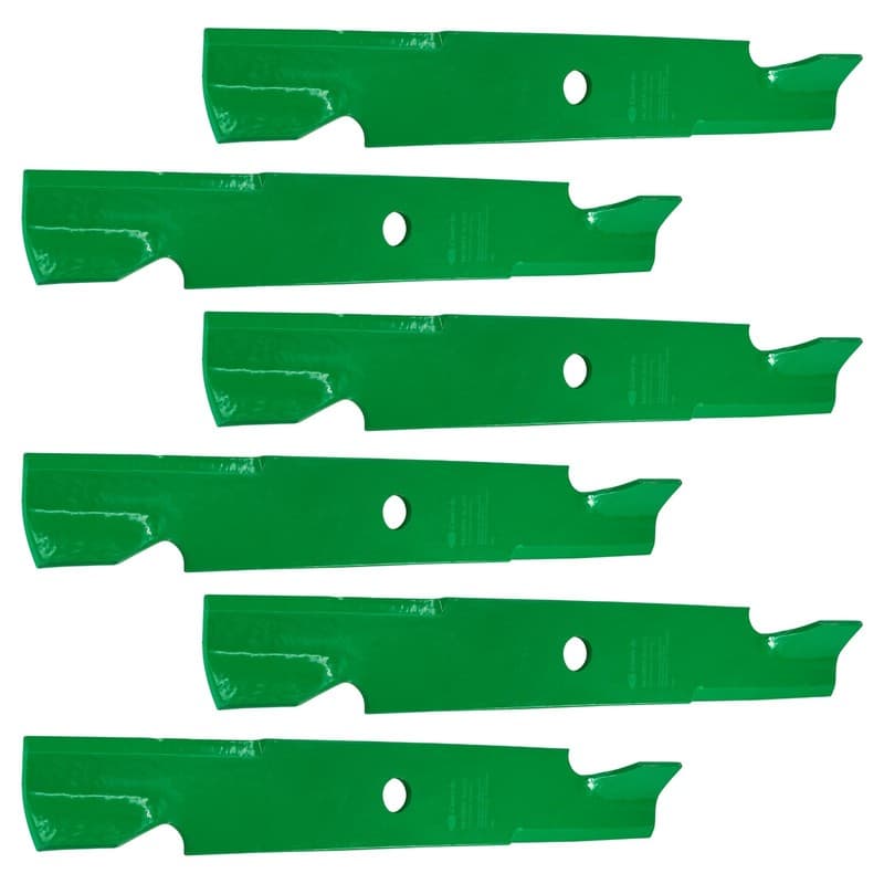 18 1/2 inch x 13/16" Circle Hole 52" Deck High Lift Notched Blade For Murray