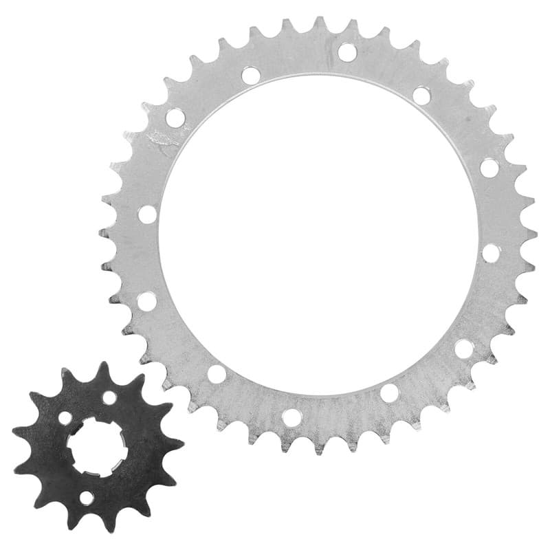 Front & Rear Sprockets Kit for Yamaha Warrior 350 YFM350X 1989-2004