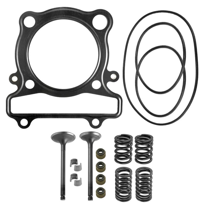 Cylinder Intake Exhaust Valve Gasket Kit for Yamaha Raptor 350 YFM350R 2004-13