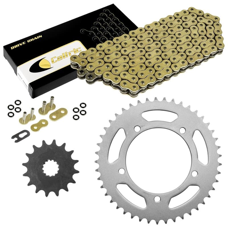 Golden O-Ring Drive Chain & Sprockets Kit for Suzuki GSX-R600 GSXR600 2001-2005
