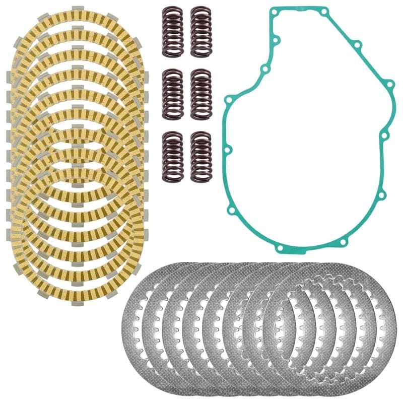 Clutch Friction Plates Kit for Kawasaki Ninja ZX11 ZX-11 ZX1100C ZX1100D 1990-01