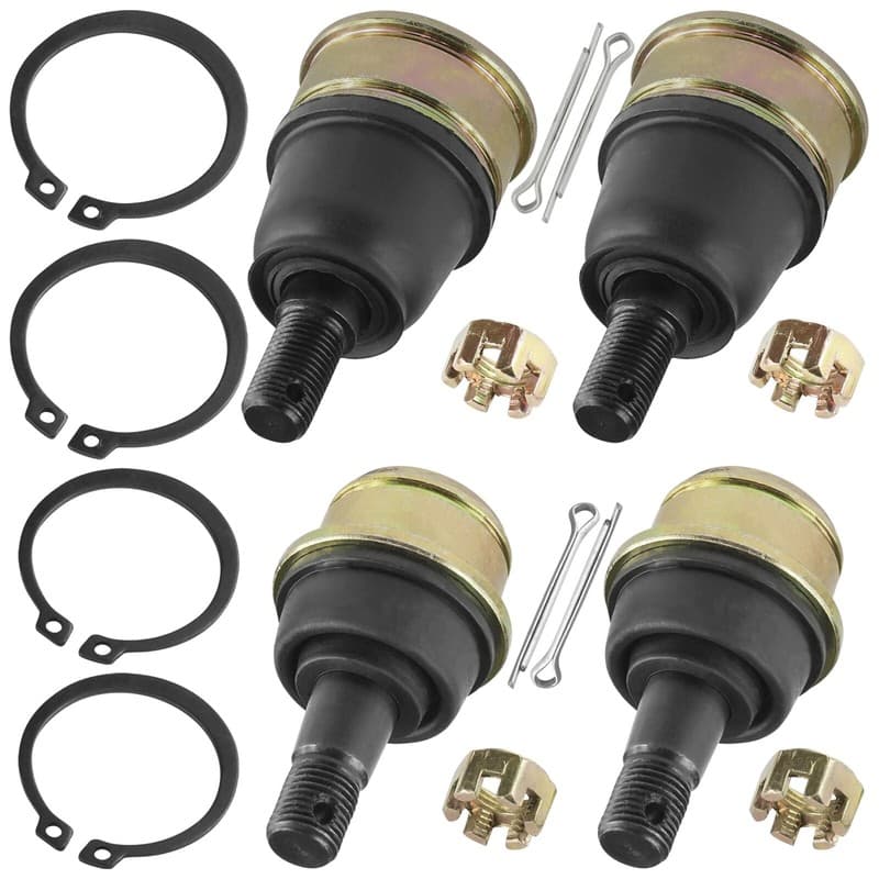4 Upper & Lower A-Arm Ball Joint for Honda TRX250TM Recon 250 2X4 1997 1998-2024