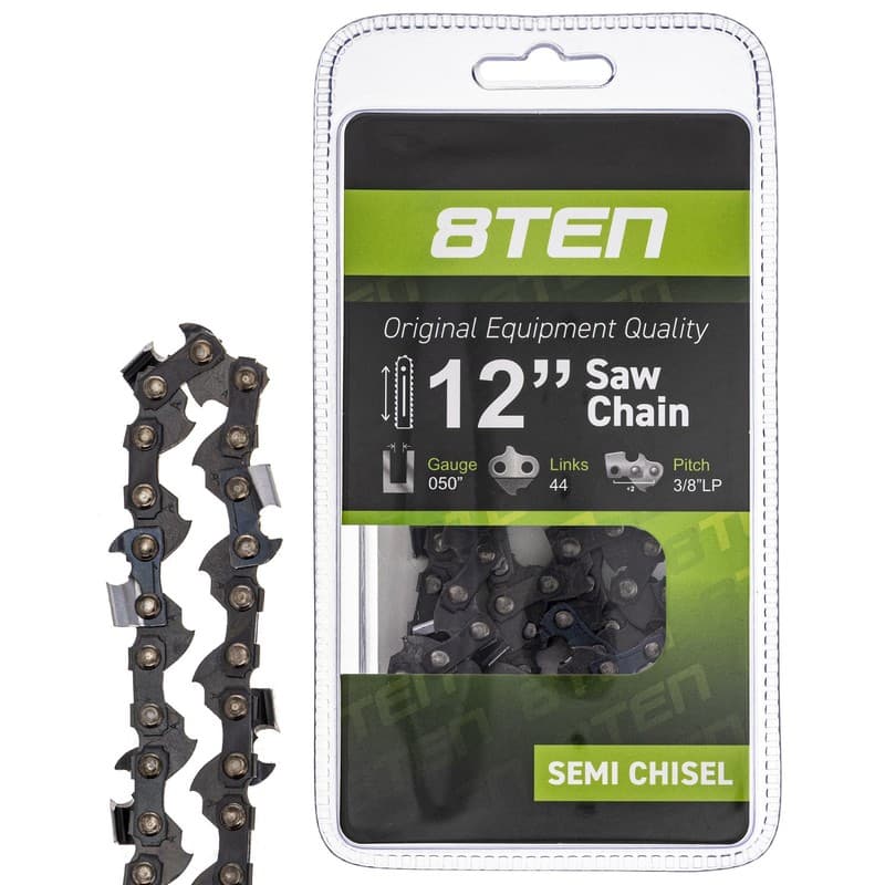 Chainsaw Chain 12 Inch .050 3/8 44DL for Echo PPF225 PPF-225 PPT-266 PPT-280