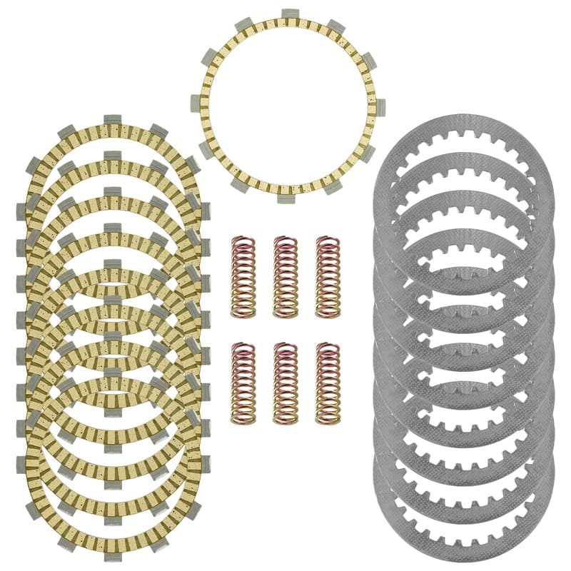 Clutch Friction Steel Plates And Springs Kit for Yamaha FZR1000 1987-1992