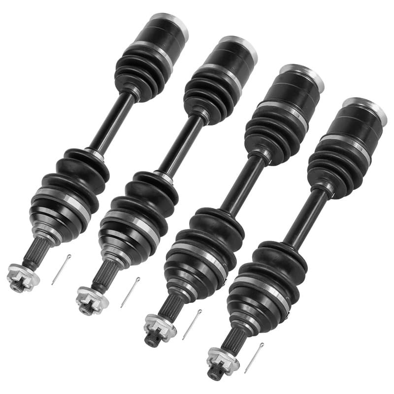 Front & Rear Complete CV Joint Axles For Arctic Cat 250 4X4 2001 Left & Right