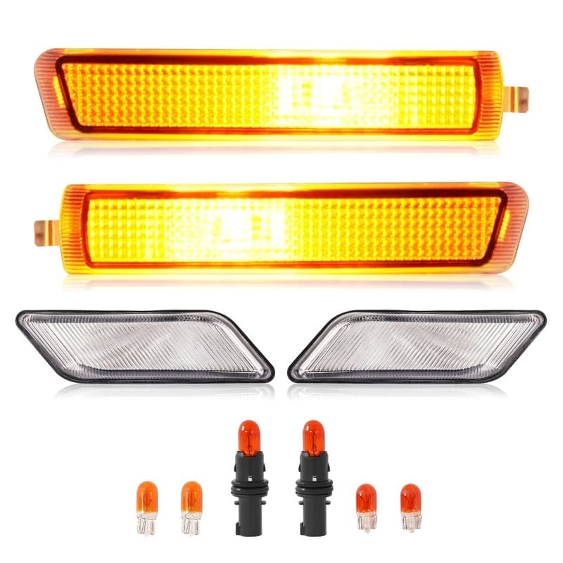 For BMW E37 Z3 Roadster 96-02 Bumper & Fender Side Marker Lights #63148400409