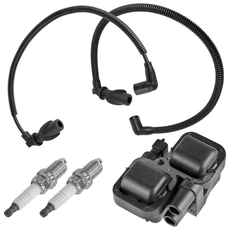 Ignition Coil w/Spark Plug Wire & Cap for Polaris Sportsman 700 800 2005-2015