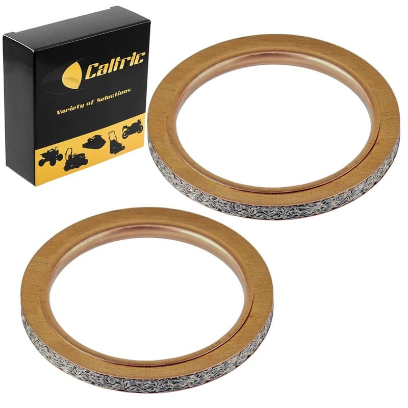 2 Exhaust Muffler Pipe Head Gasket FITS Yamaha SECA 2 600 XJ600S 1992 1993- 1998