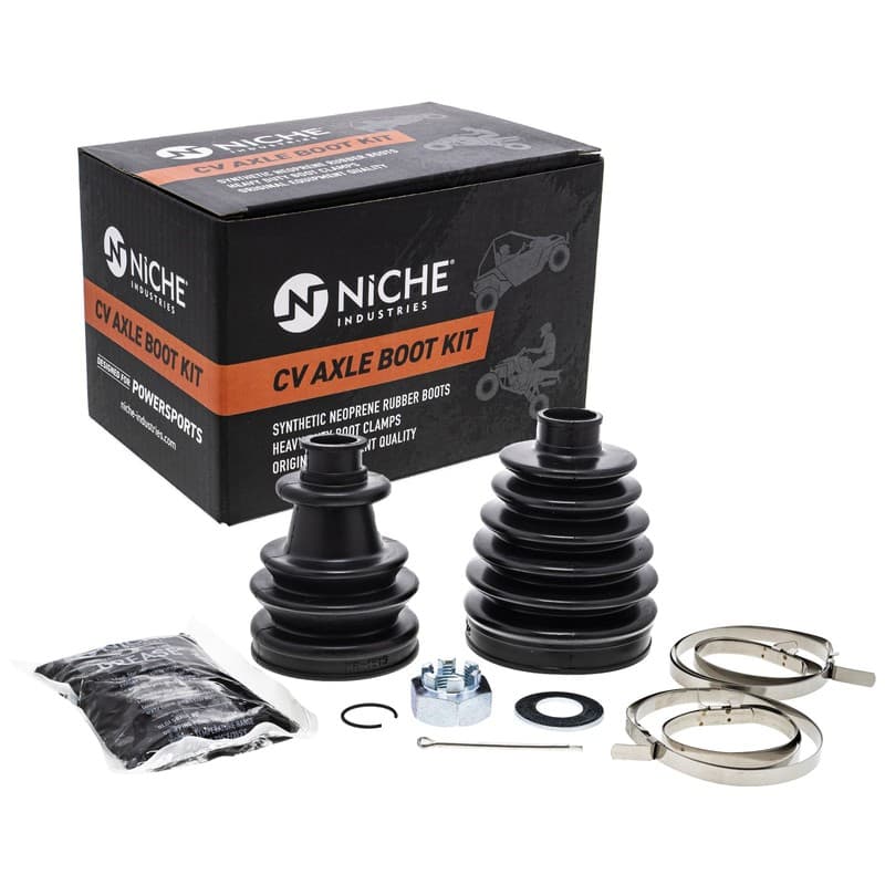 NICHE Front CV Axle Boot Kit for Polaris 3235776 RZR XP 1000 Ranger UTV