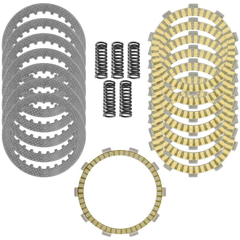 Clutch Friction Steel Plates Springs Kit for Honda VFR800 Interceptor 800 02-09