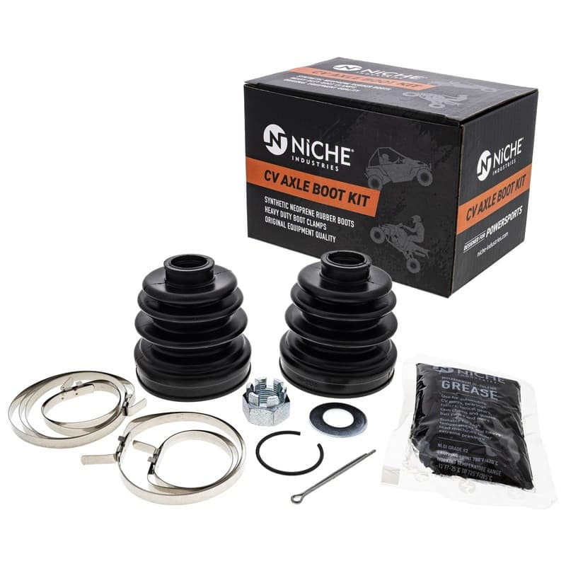 NICHE Rear CV Axle Boot Kit for Polaris 1350045 Sportsman 500 400 Diesel 455 ATV