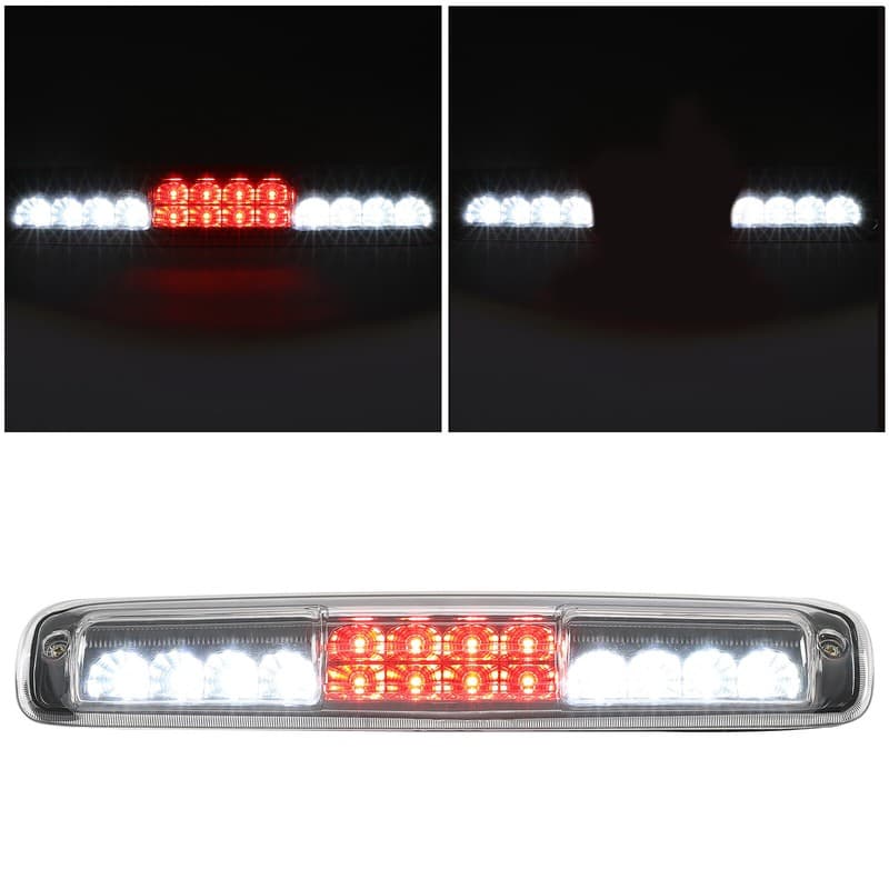 [DUAL LED] For Chevy Silverado Sierra 1999-06 07 3rd Tail Brake Light Cargo Lamp