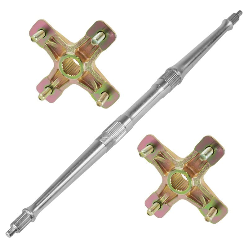 Rear Axle Shaft w/ Wheel Hub for Yamaha Warrior 350 YFM350X 1987 1988 1989-2004