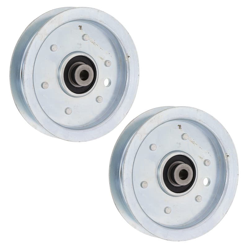 Flat Idler Pulley Set for White Outdoor ZT42 ZT50 LT2200 ZT22 LT-2200 2-Pack