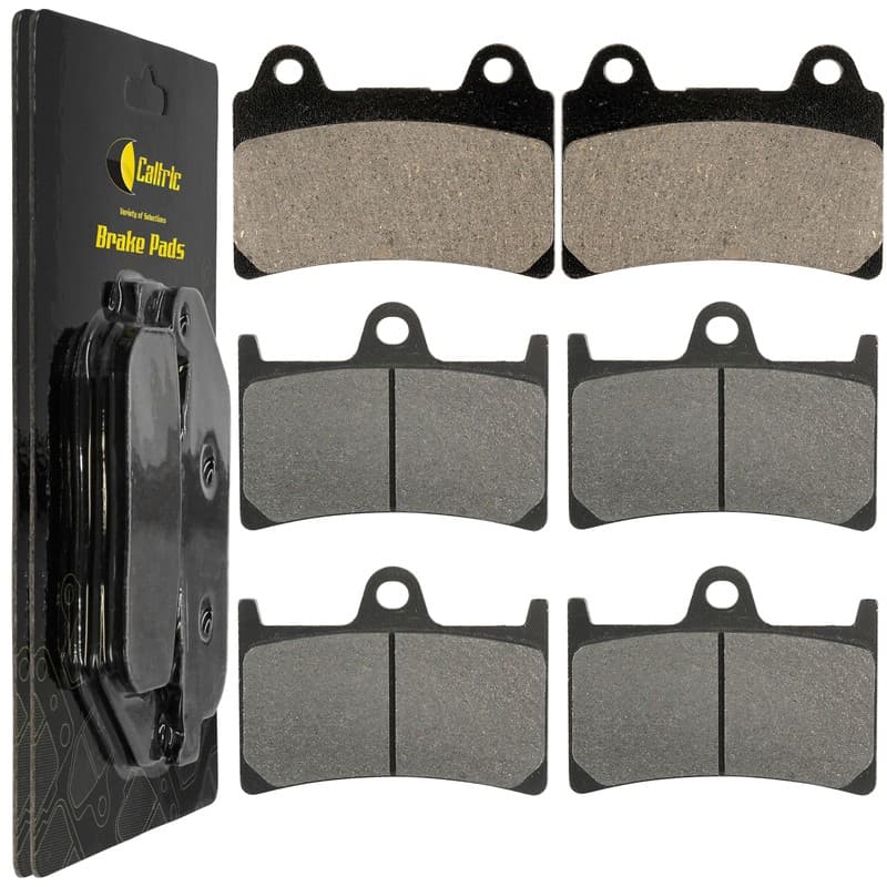 Front Rear Brake Pads for Yamaha XV1700 Road Star 1700 Midnight Silverado 04-07