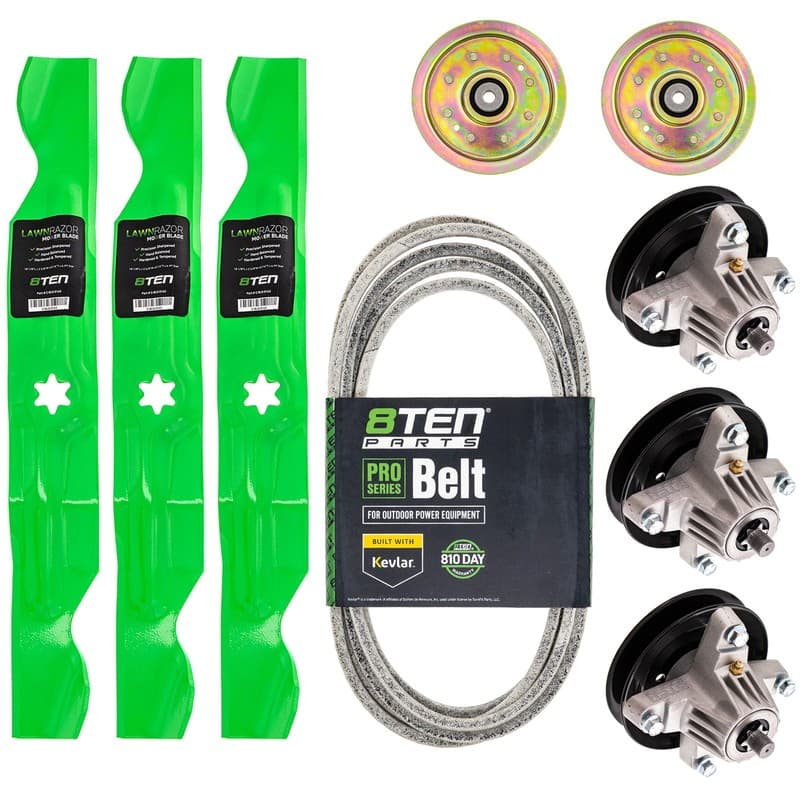 8TEN Deck Rebuild Kit for Craftsman PYT9000 50-Inch 942-04053C 918-04825B