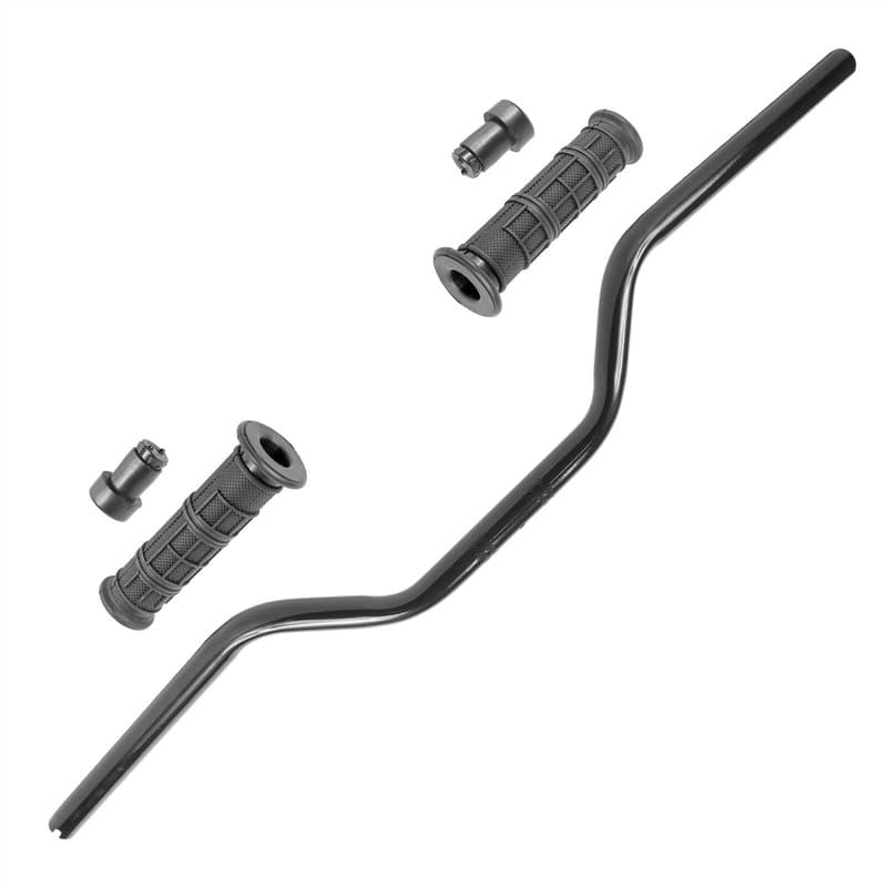 Black Handlebar w/ Grip End For Can-Am Outlander 1000 / MAX 1000 4x4 2012 - 2019