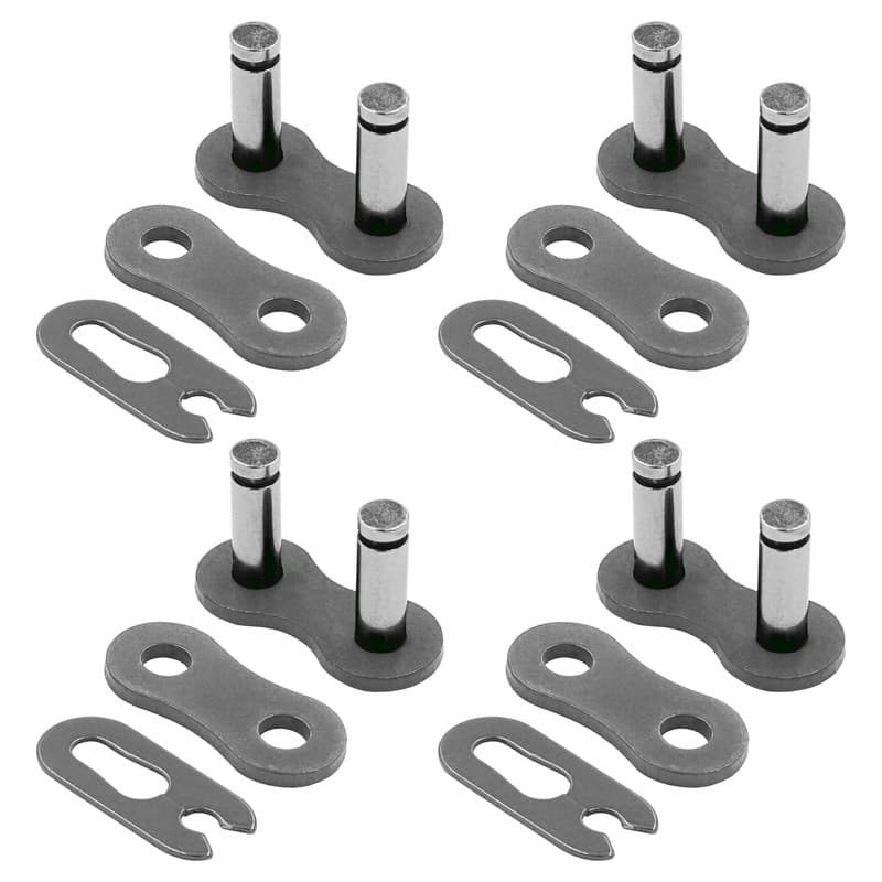 Caltric 420 Chain Master Link For Motorcycle Bike ATV Connecting Link Silver